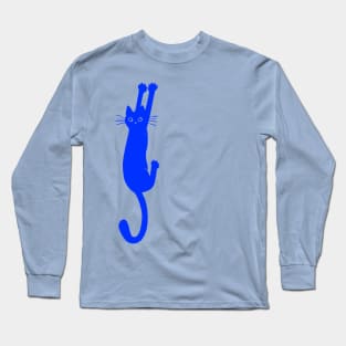 Holding on (Blue) Long Sleeve T-Shirt